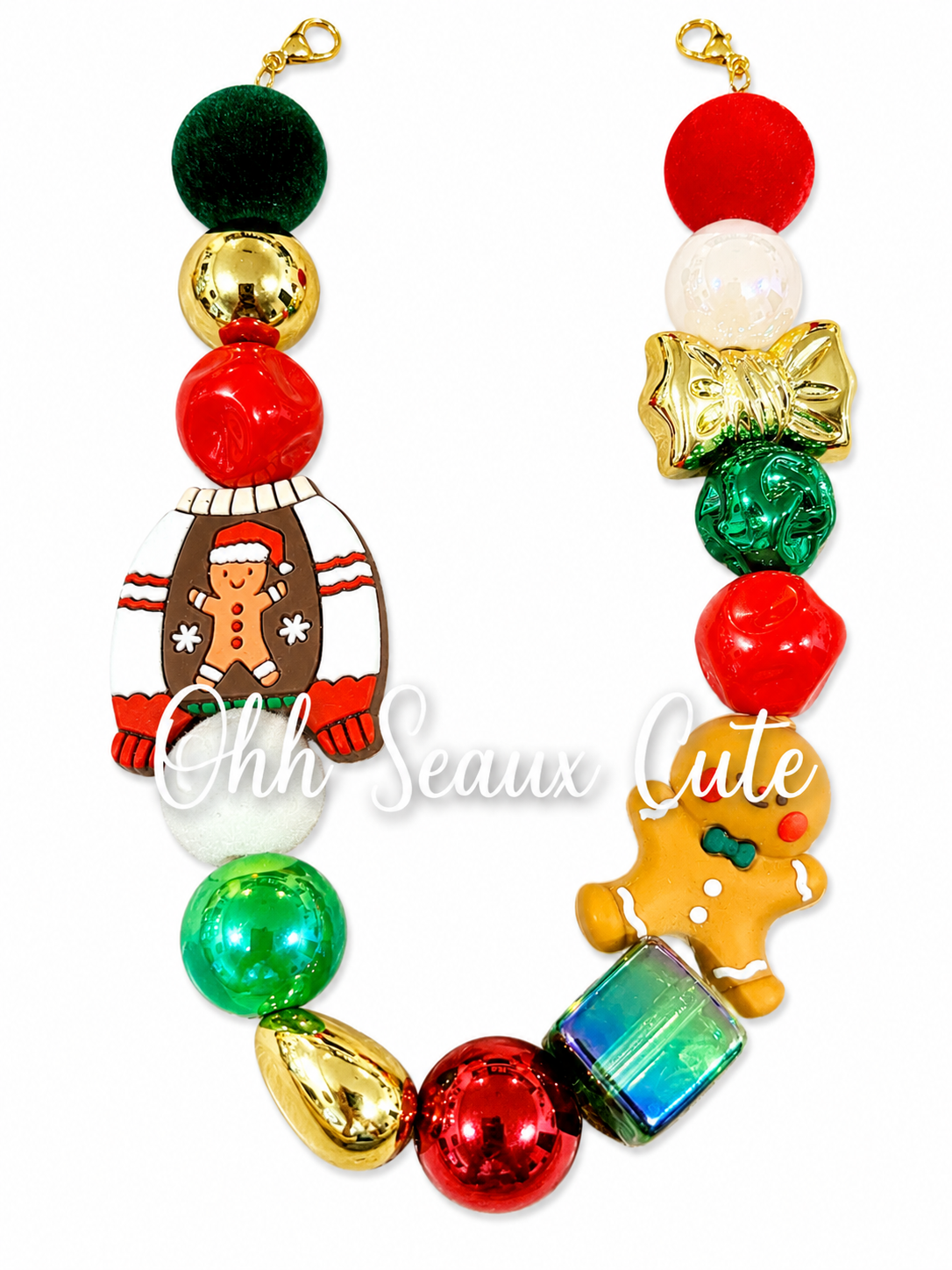 9” Gingerbread Hat Chain