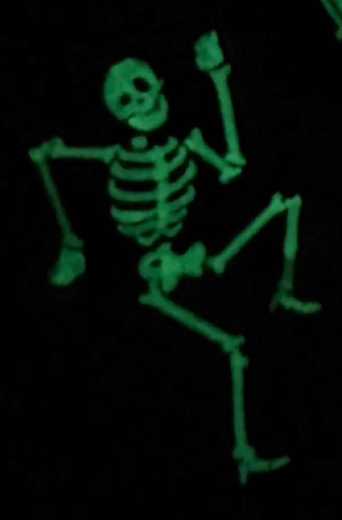 3” Glow Dancing Skeleton