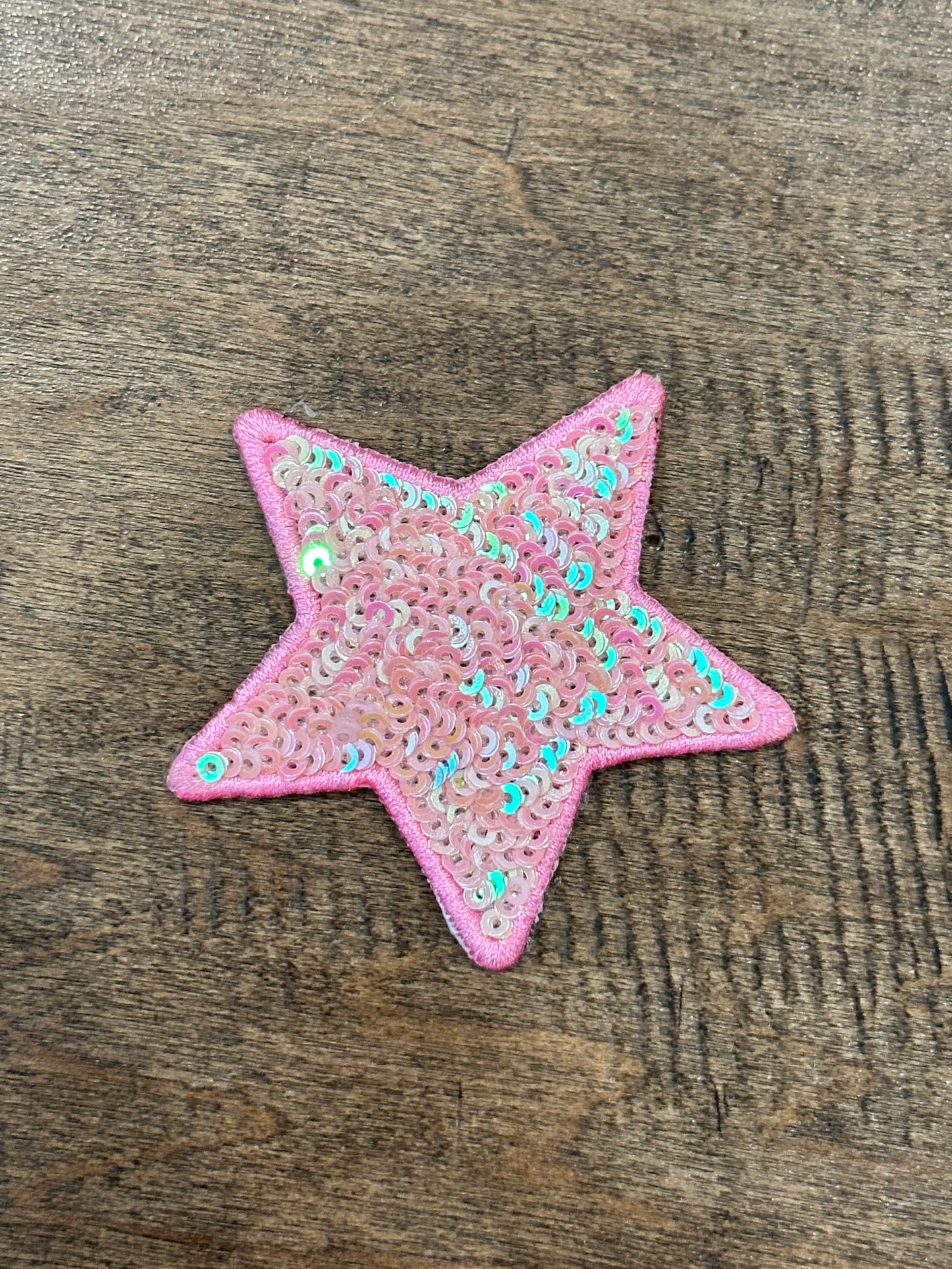 5” Sequin Star Patch