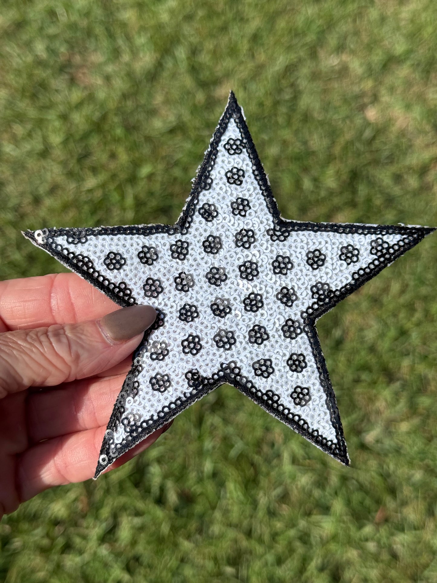 5” Sequin Polka Dot Star (OSC ORIGINAL) DO NOT COPY