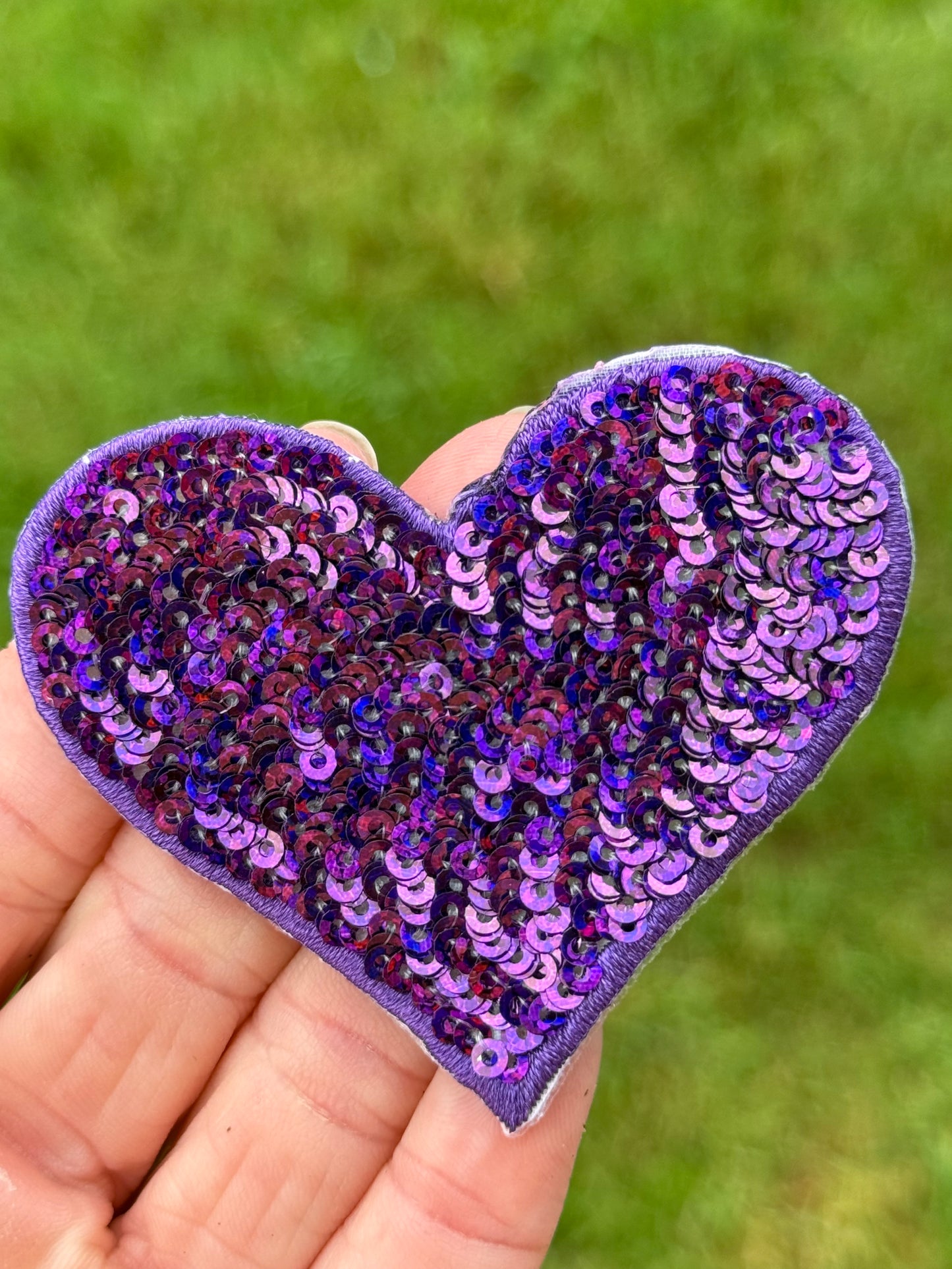 2.5” Sequin Heart