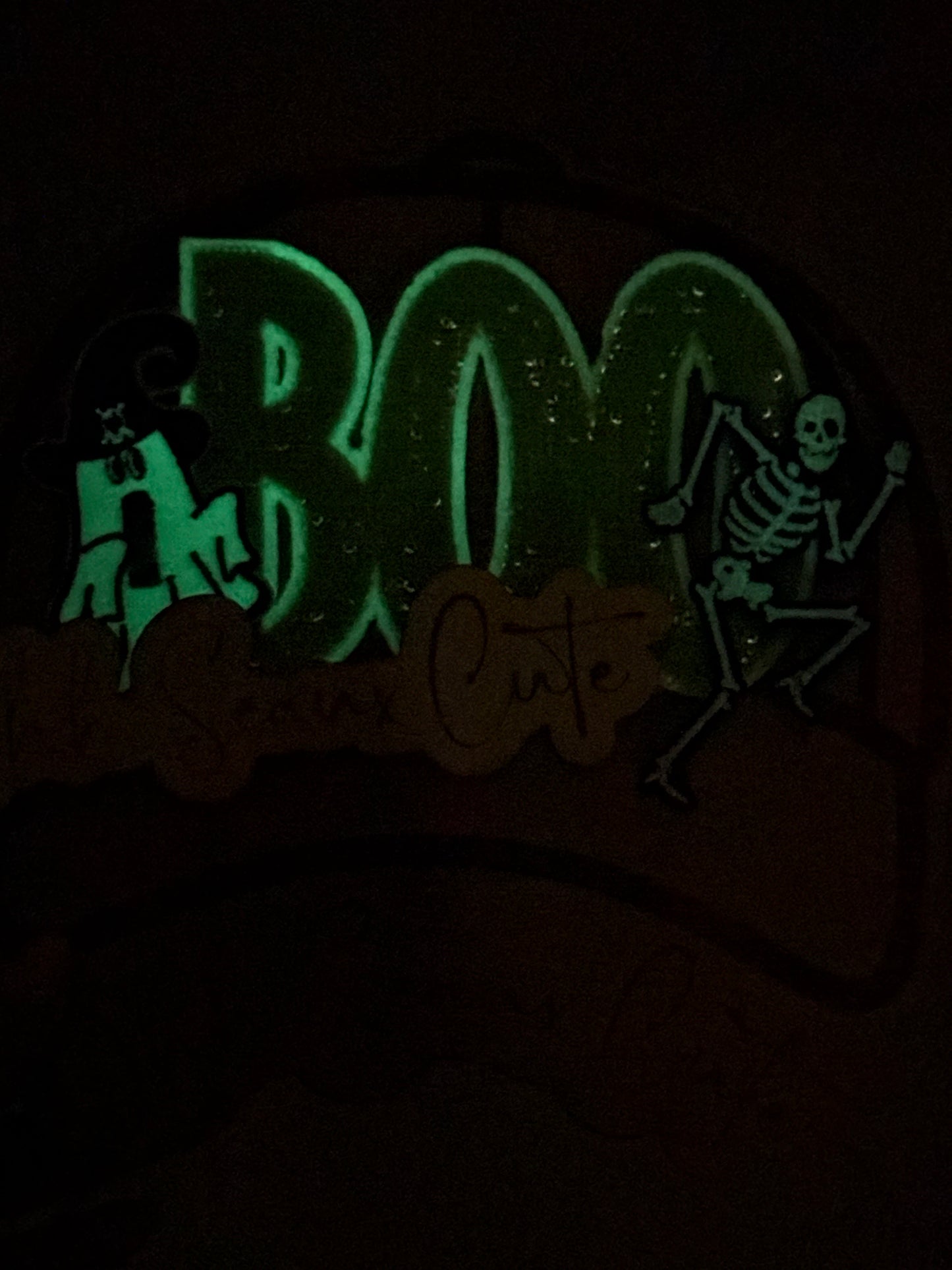 Glow in the Dark BOO Hat