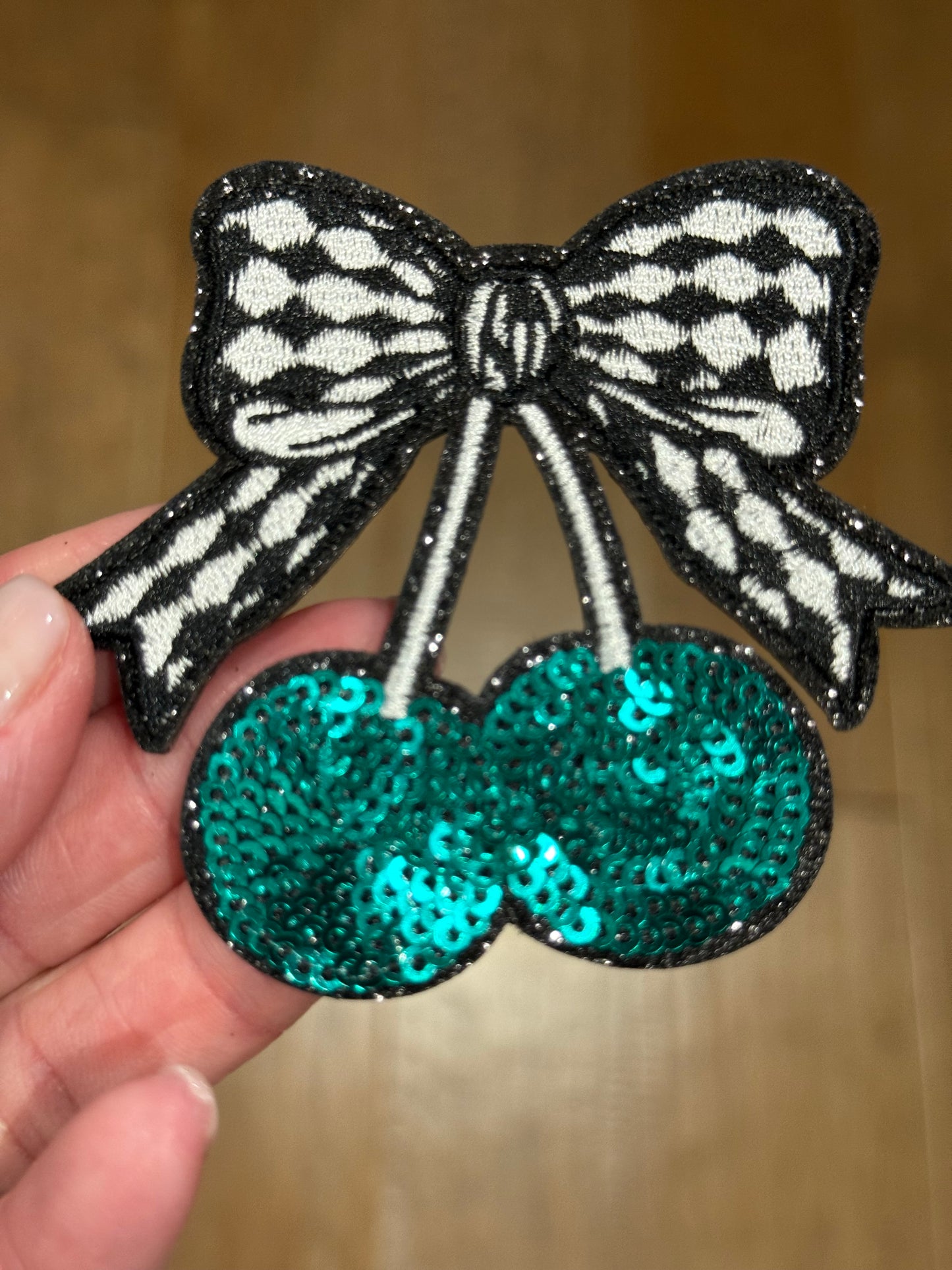 3” Sequin Cherries