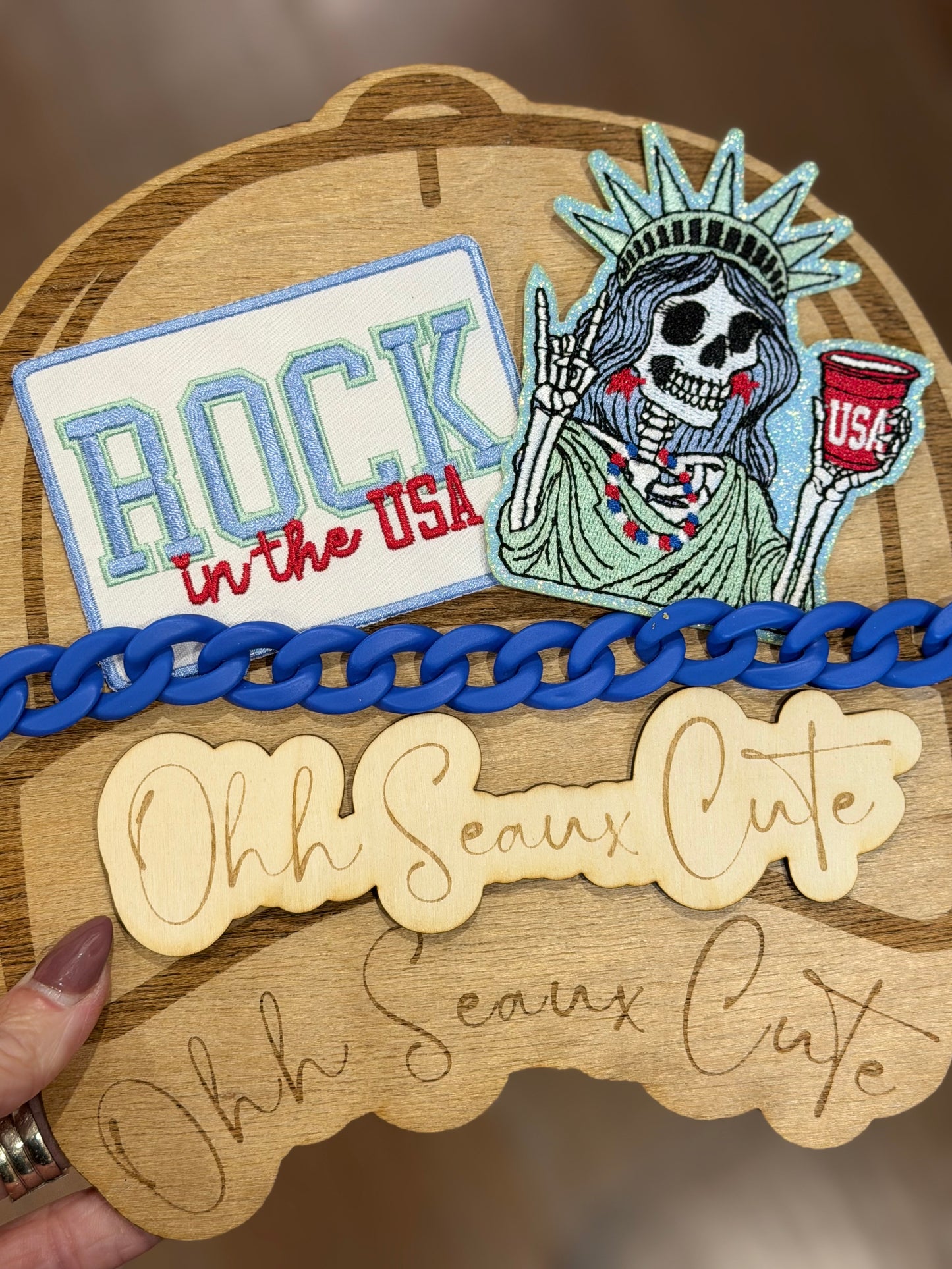 3.5” Liberty Skelly Babe (OSC Copyright)