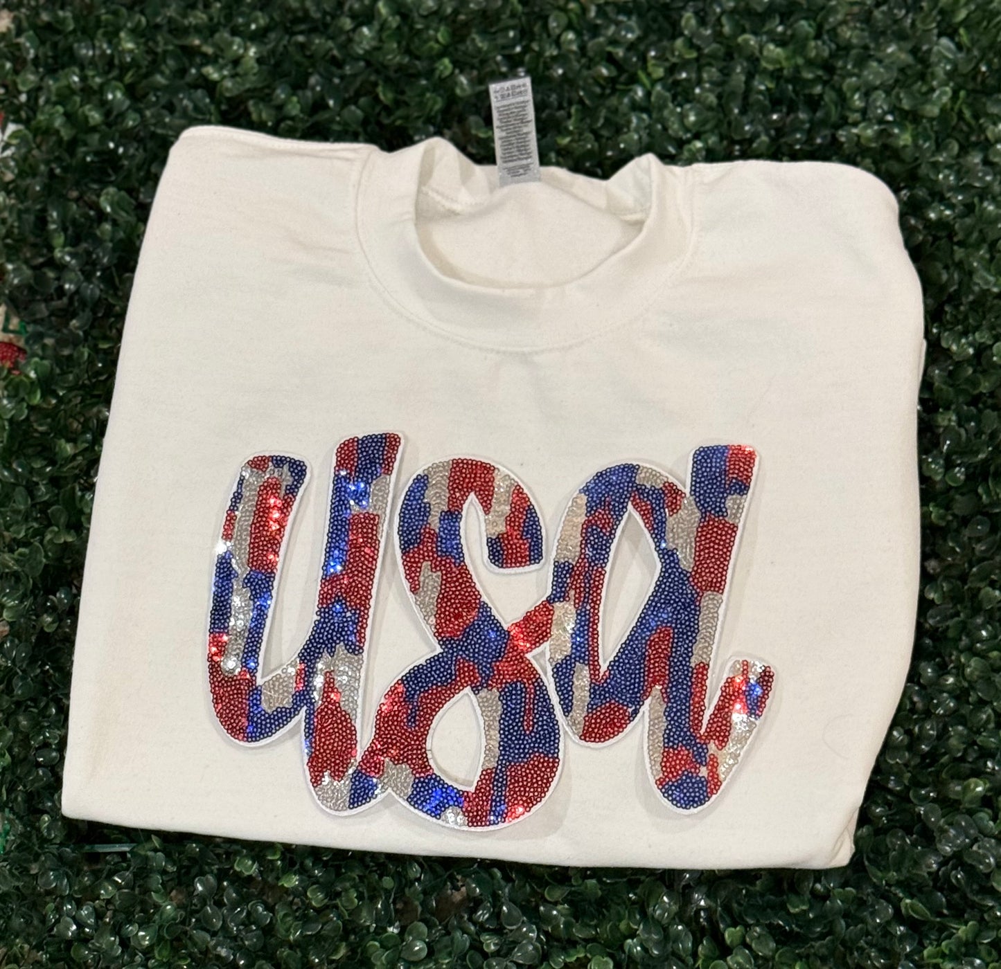 10” Sequin USA- Multi Color