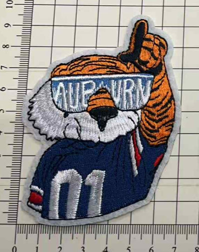 3.5” Auburn Aubie Tiger