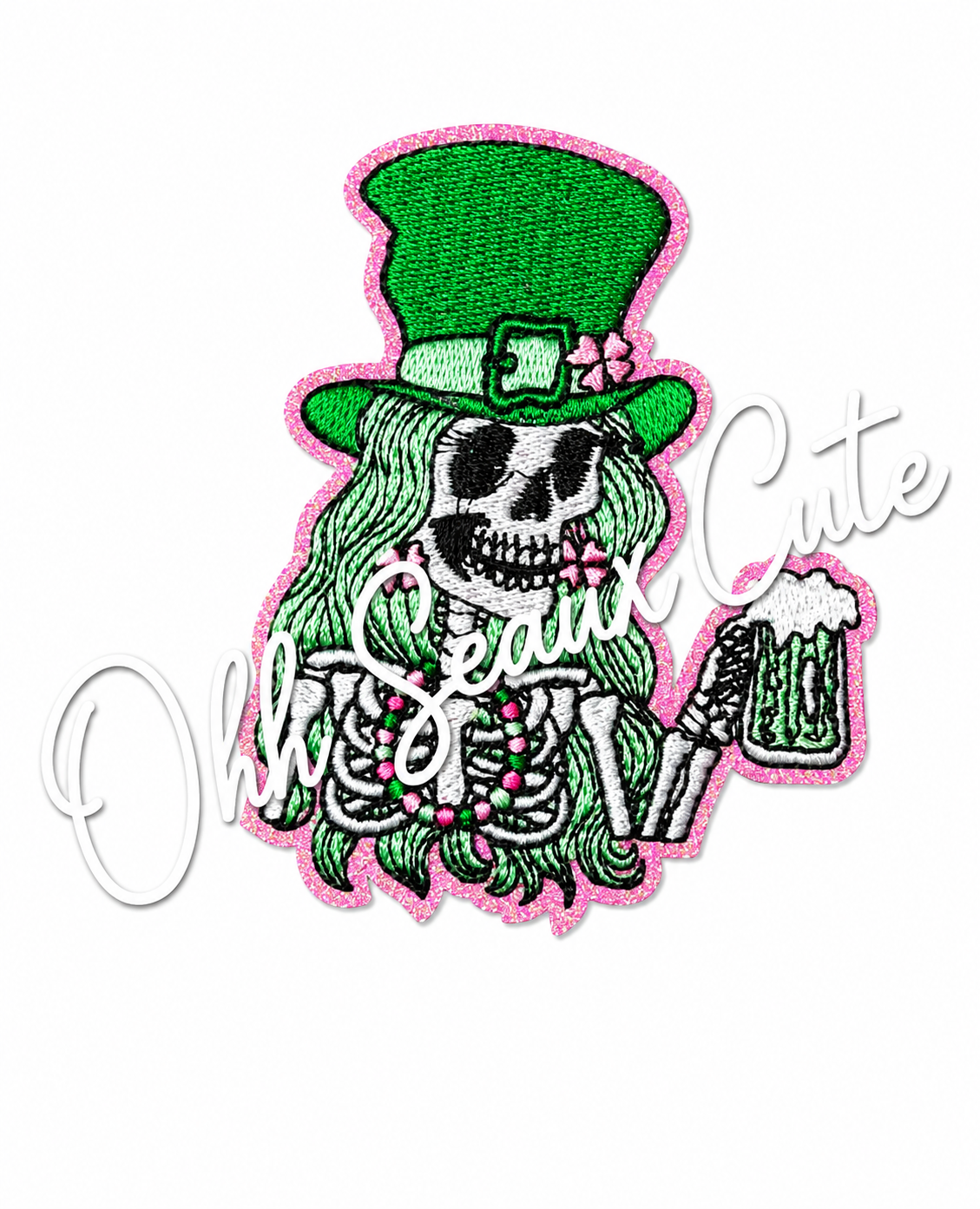 3.5” St Patrick’s Skelly Babe