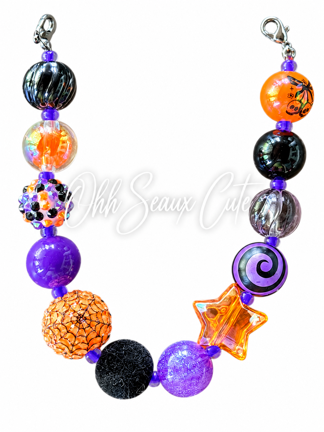 9” Halloween 8 Hat Chain