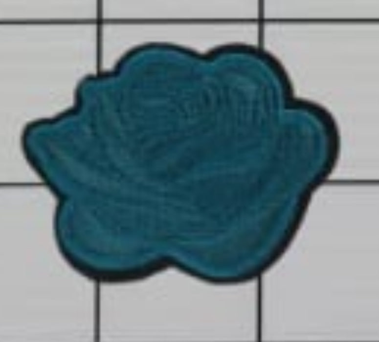 2” Embroidery Rose- Solid