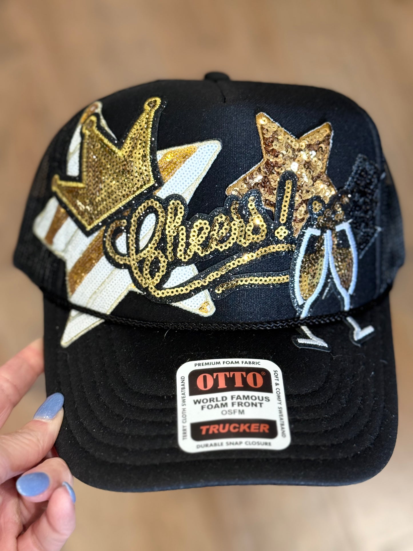 Sequin New Years Hat