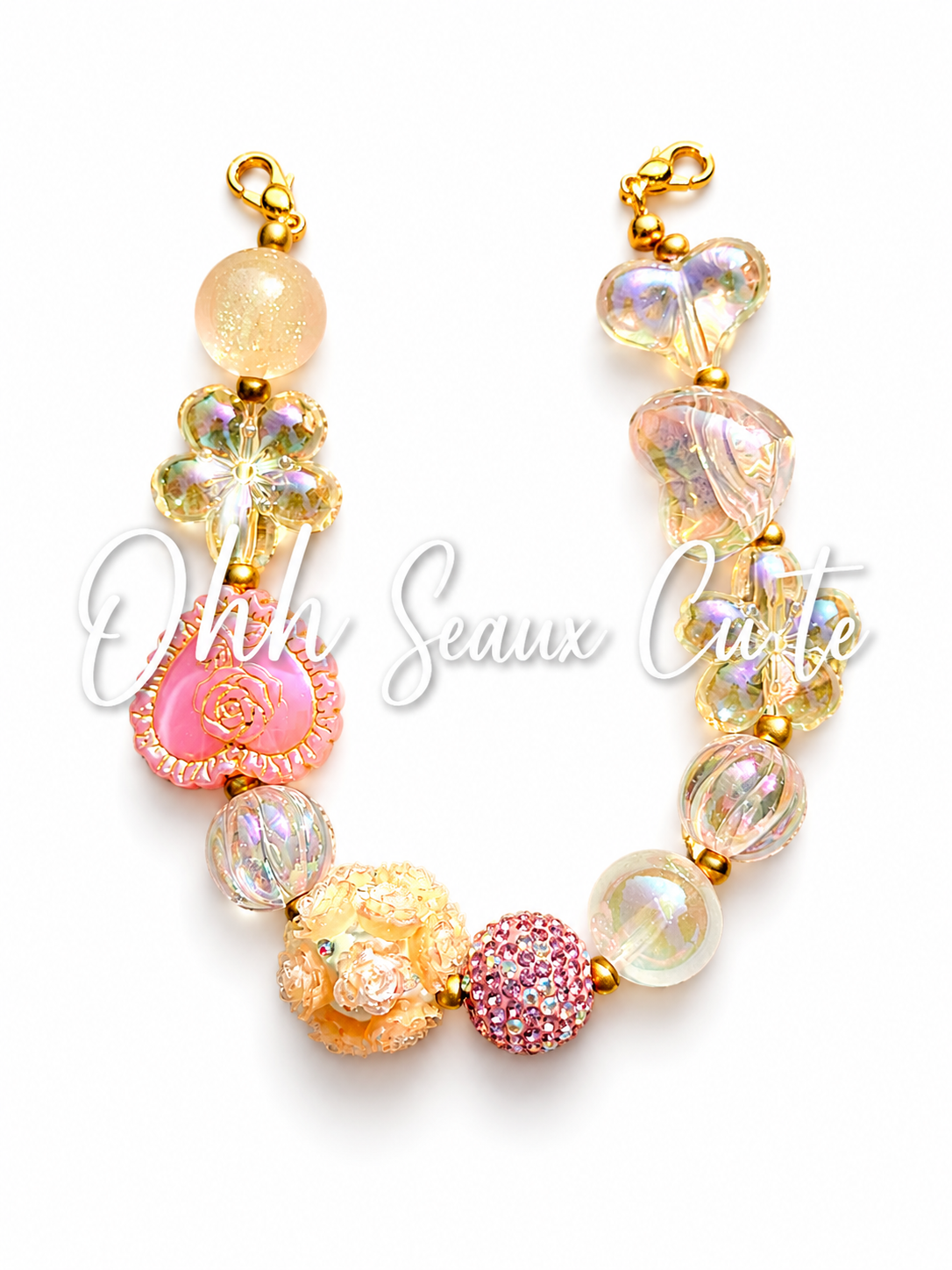 9” Pink Lemonade 3 Hat Chain