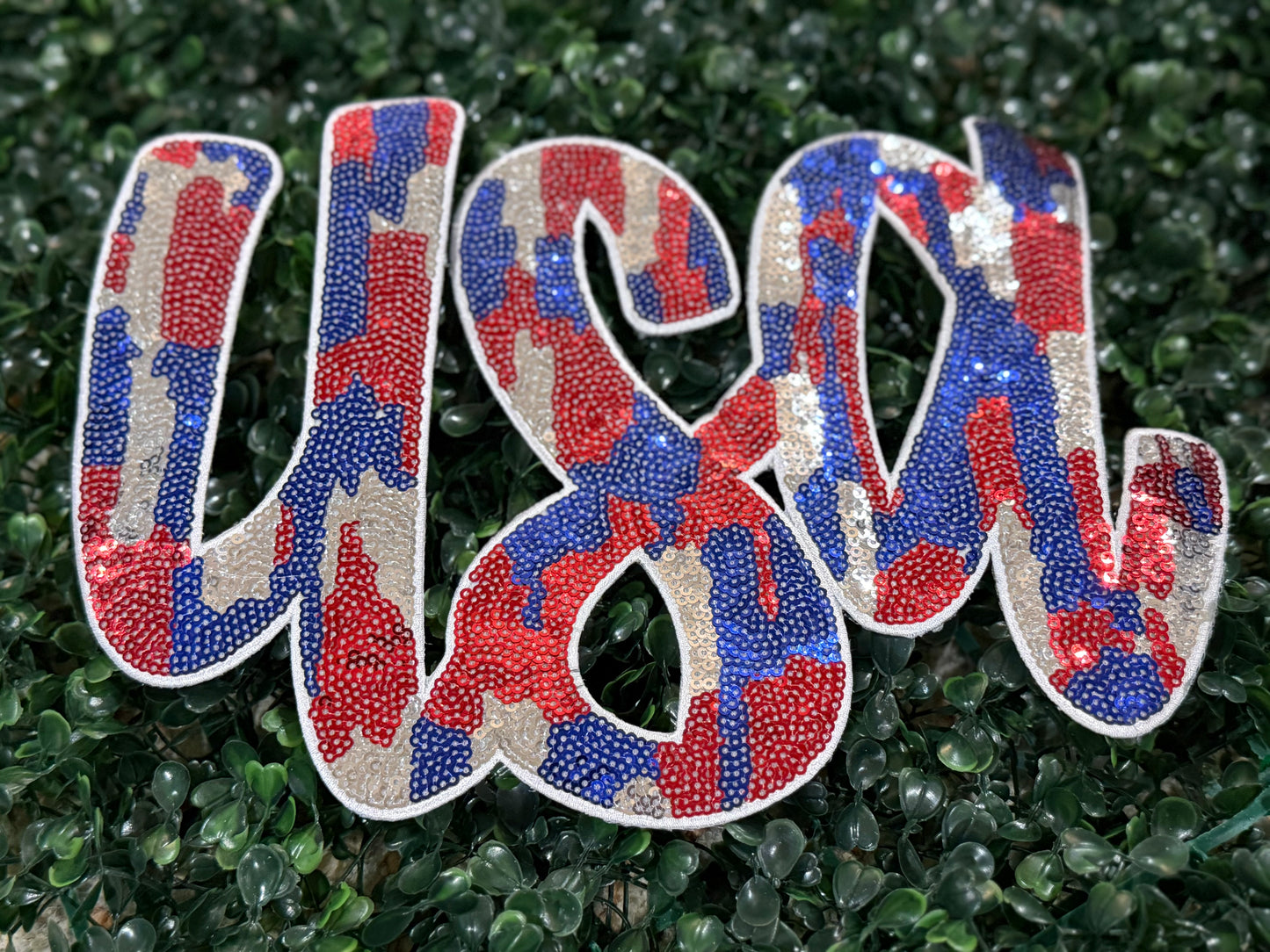 10” Sequin USA- Multi Color