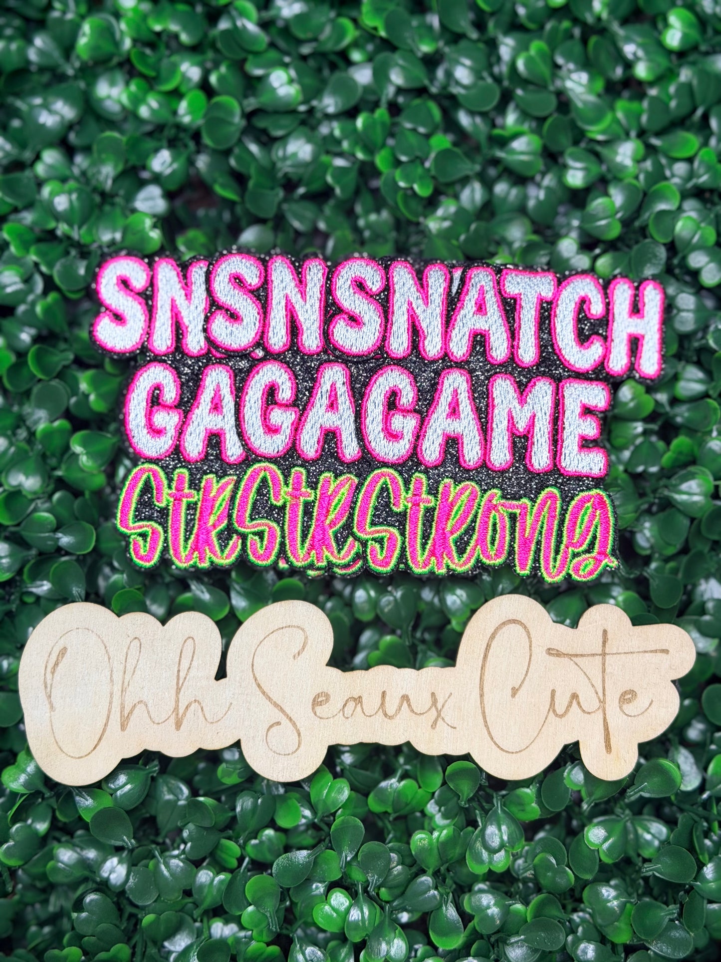 3” Gym Snatch Game Strong-OSC ORIGINAL