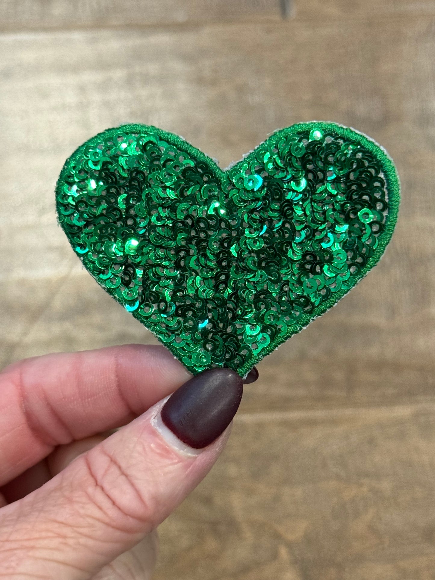 2.5” Sequin Heart