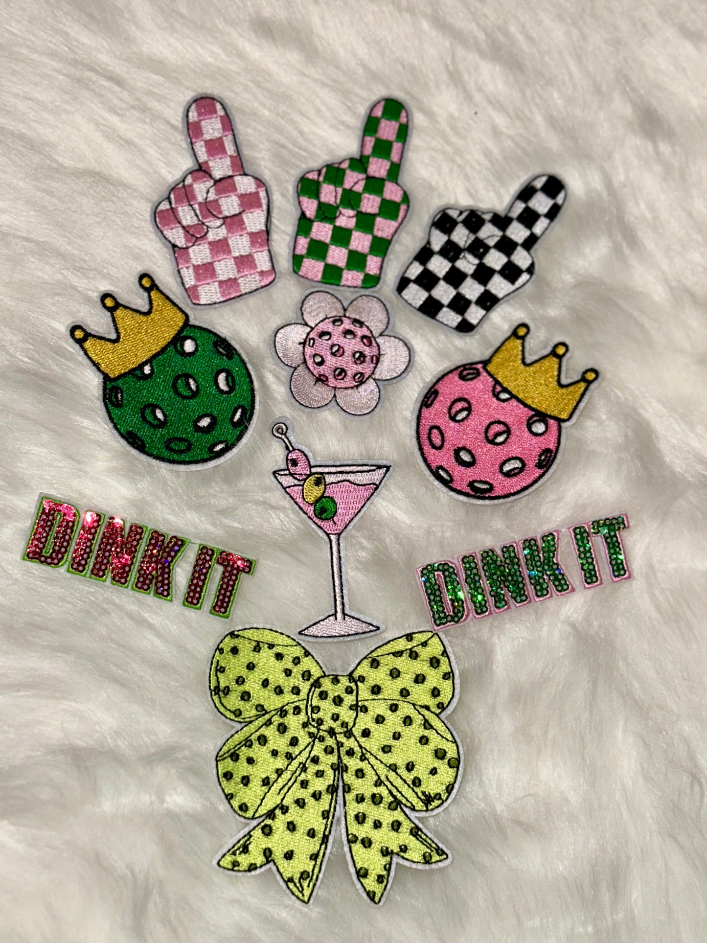 3” Pickleball Sequin DINK IT