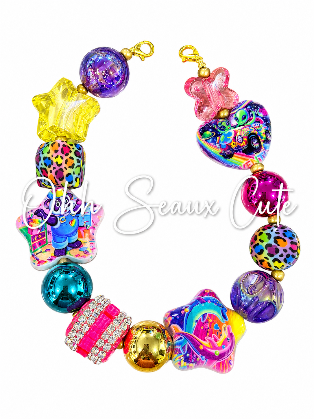 Lisa Frank 6 Hat Chain