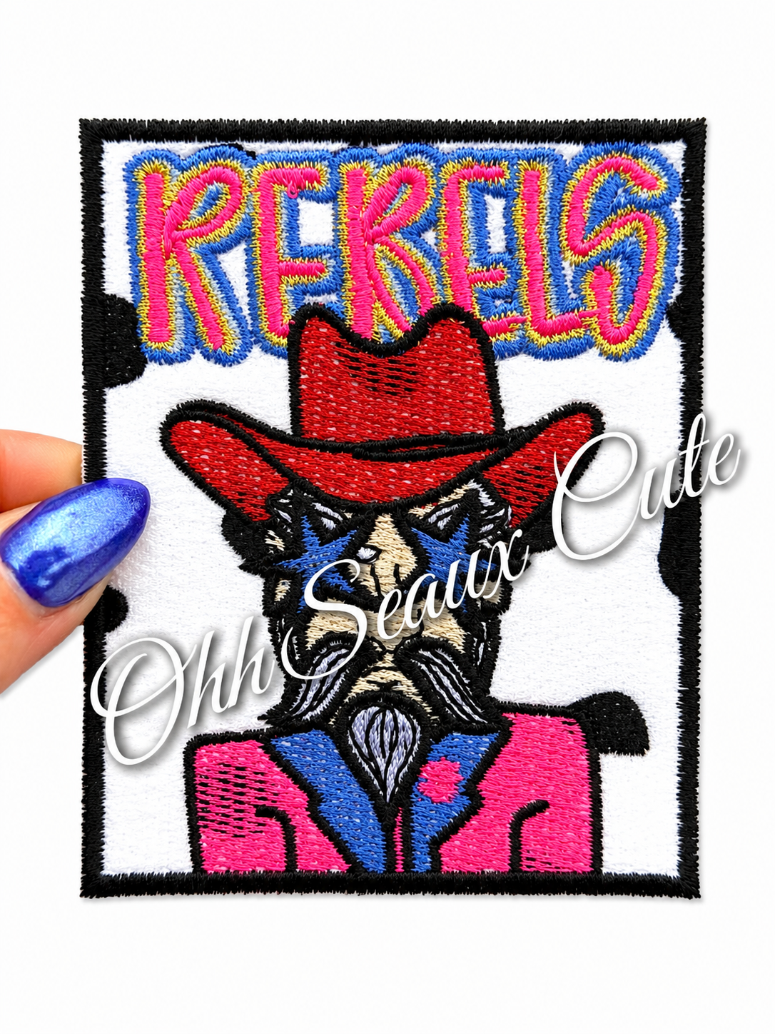 3.5” Preppy Ole Miss Rebels