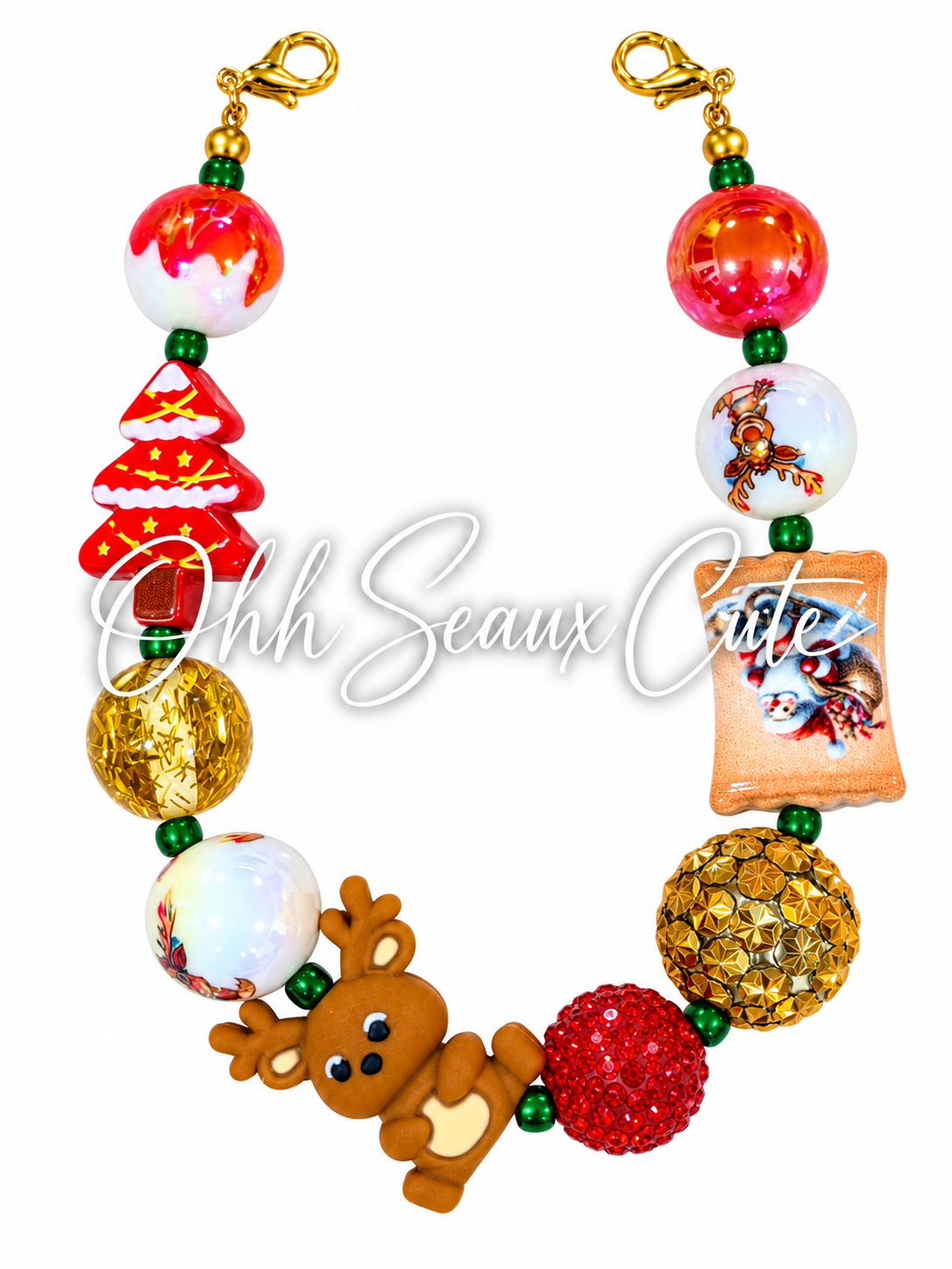 9” Christmas 11 Hat Chain