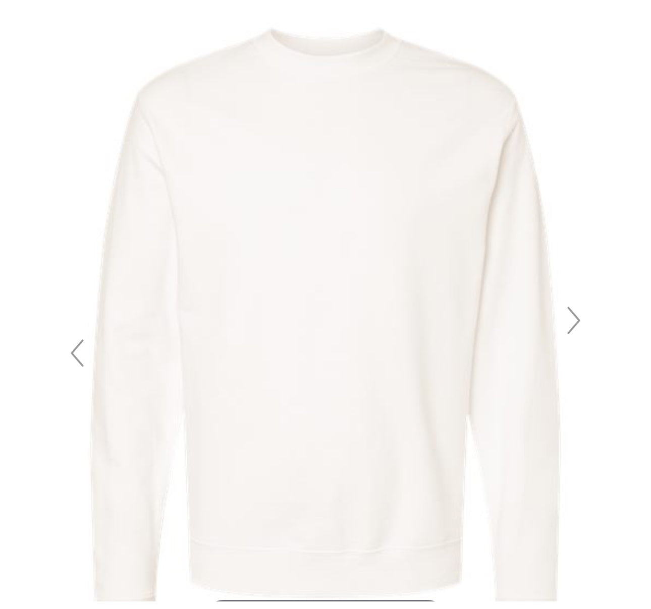 Independent Trading Co Midweight Crewneck Sweatshirt-BONE