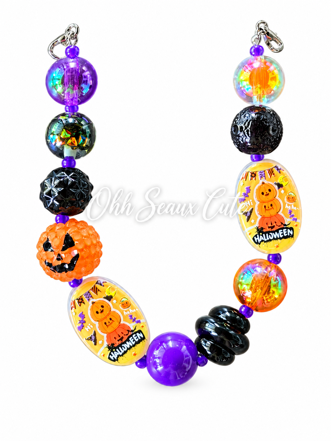 9” Halloween 7 Hat Chain