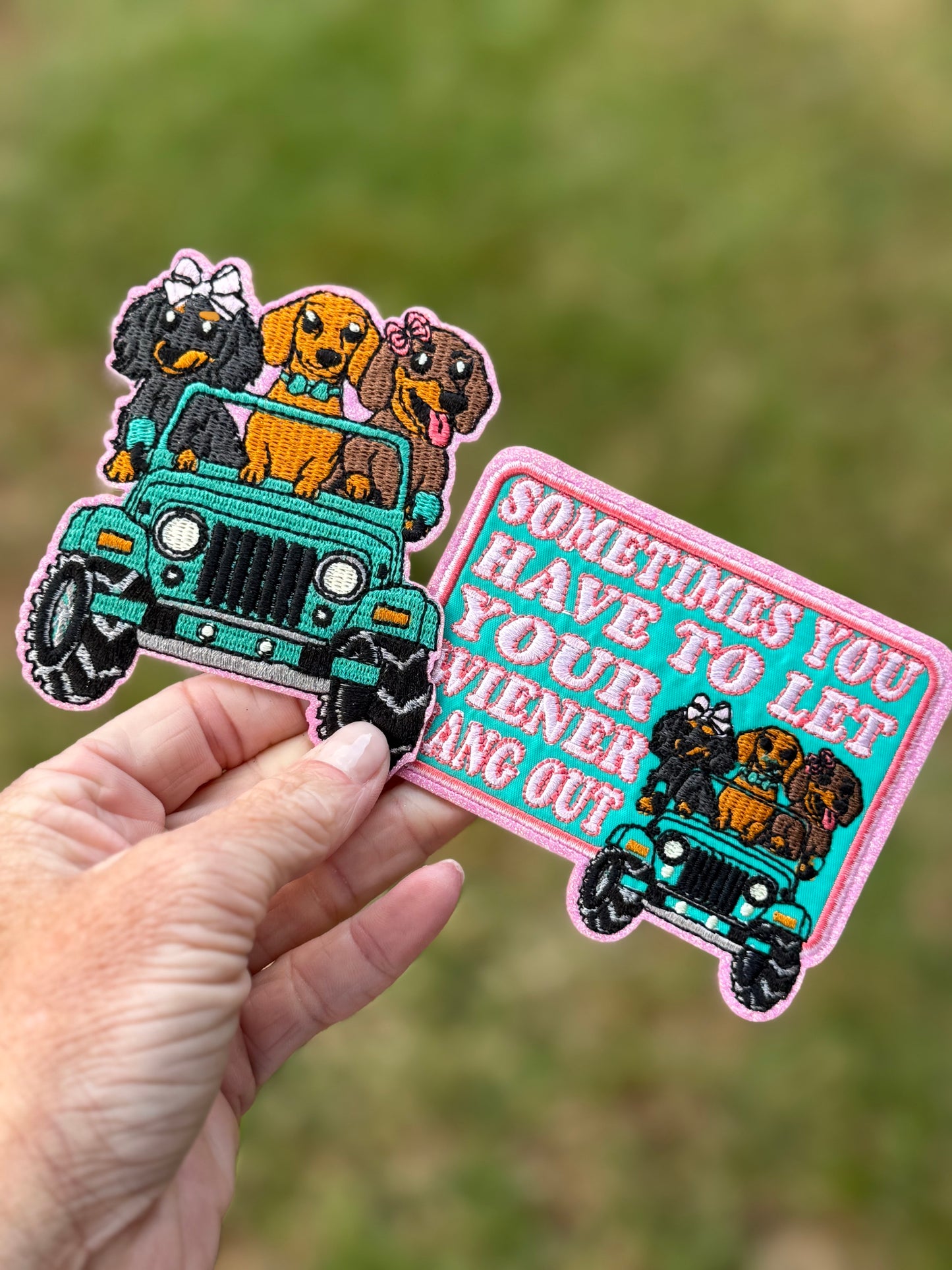 3.5” Wiener Dog Jeep (OSC CUSTOM) DO NOT COPY