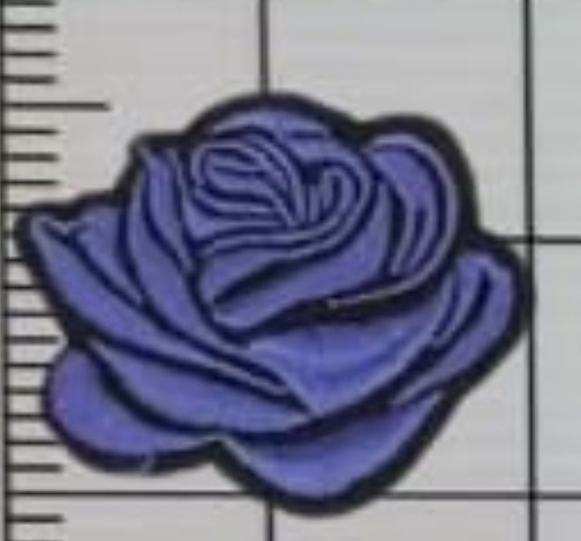 2” Embroidery Rose- Two Tone