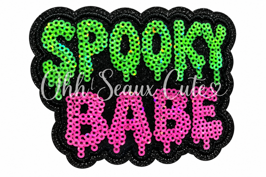 4” Sequin Spooky Babe