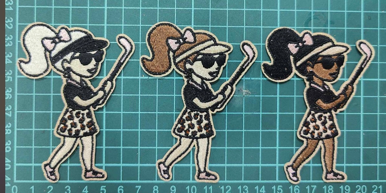 3.5” Leopard Golf Girl Collection