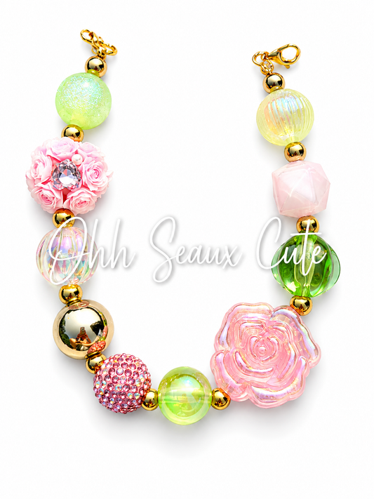 9” Spring Garden 2 Hat Chain
