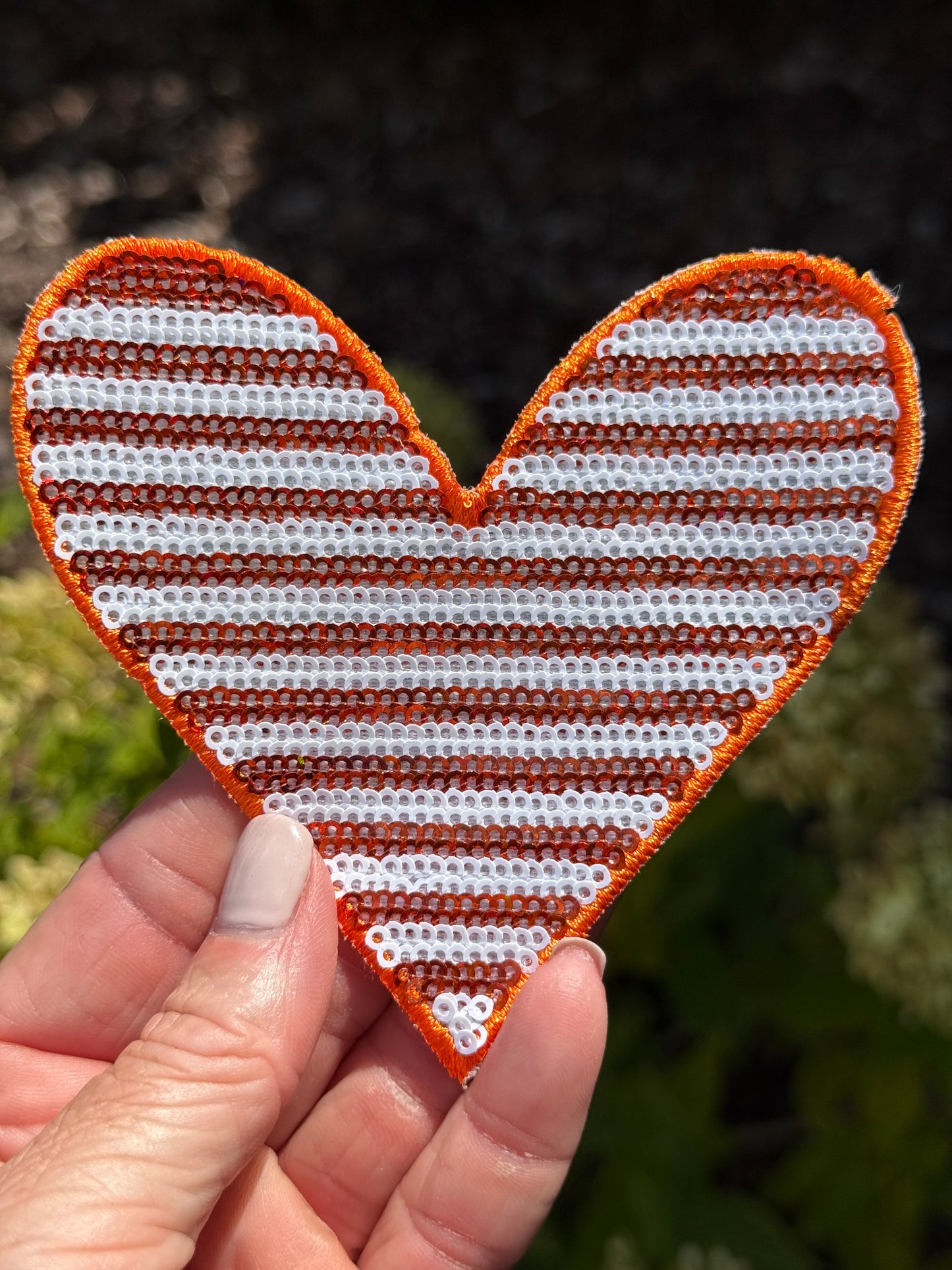 3.5” Stripe Heart