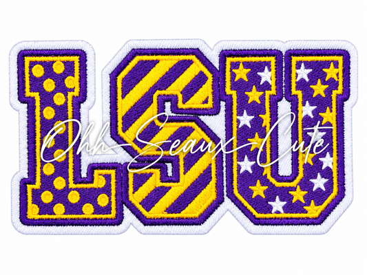 5” Doodle LSU