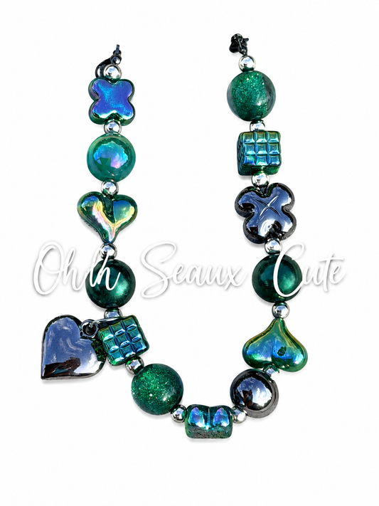 9” Enchanted Green Hat Chain