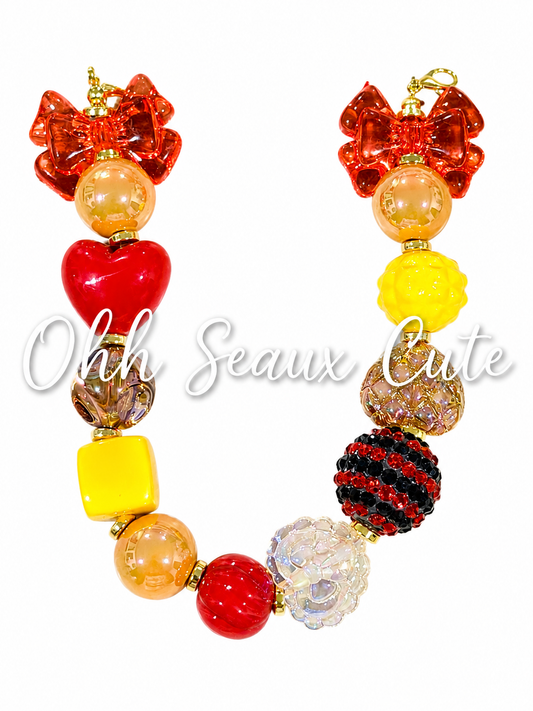 Red/Yellow 2 Hat Chain