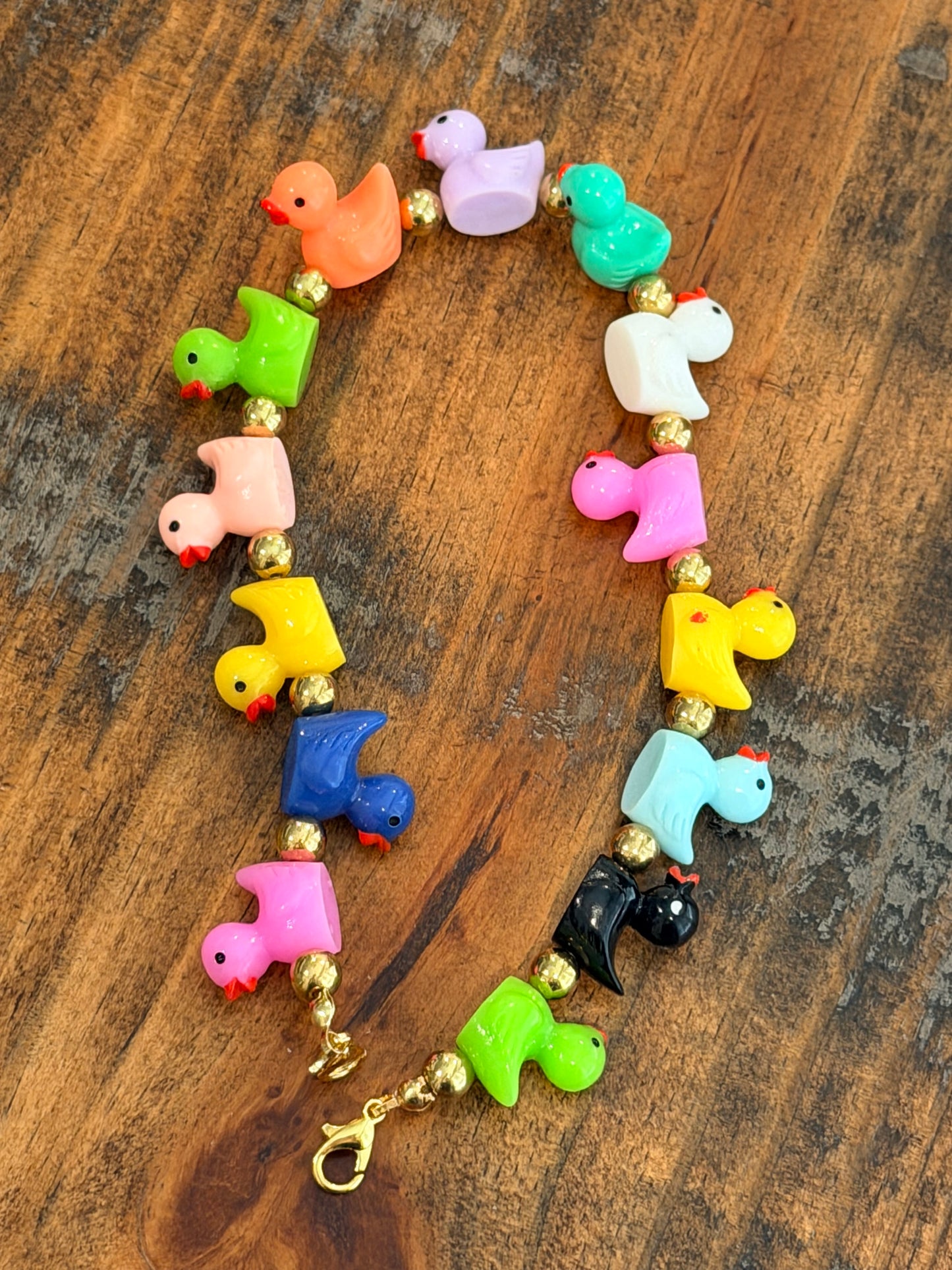 9” Rubber Duck Hat Chain