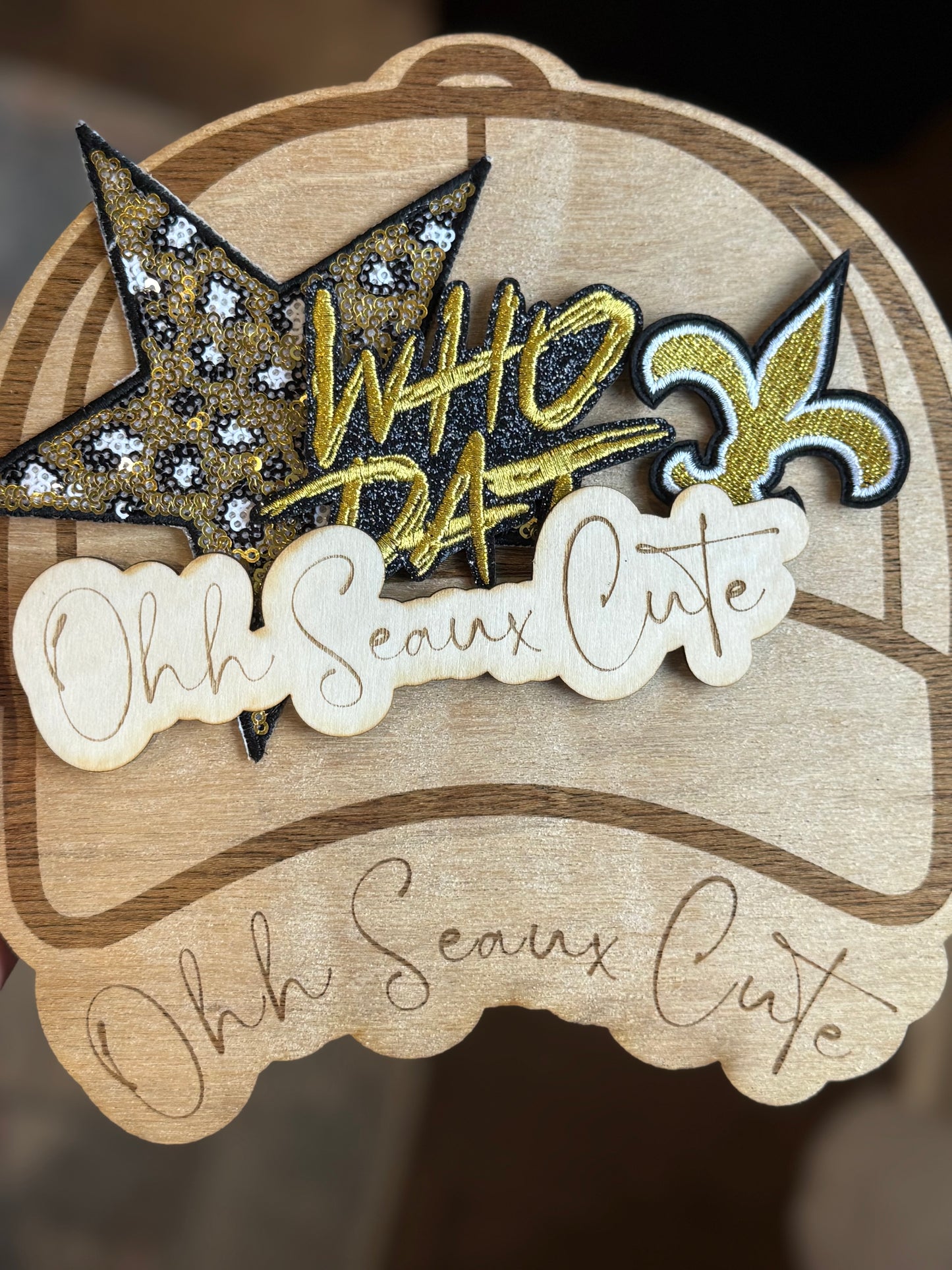 3” Metallic WHO DAT