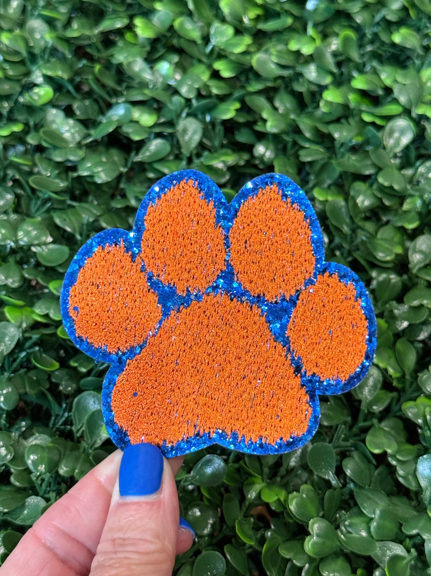 3” Glitter Tiger Paw