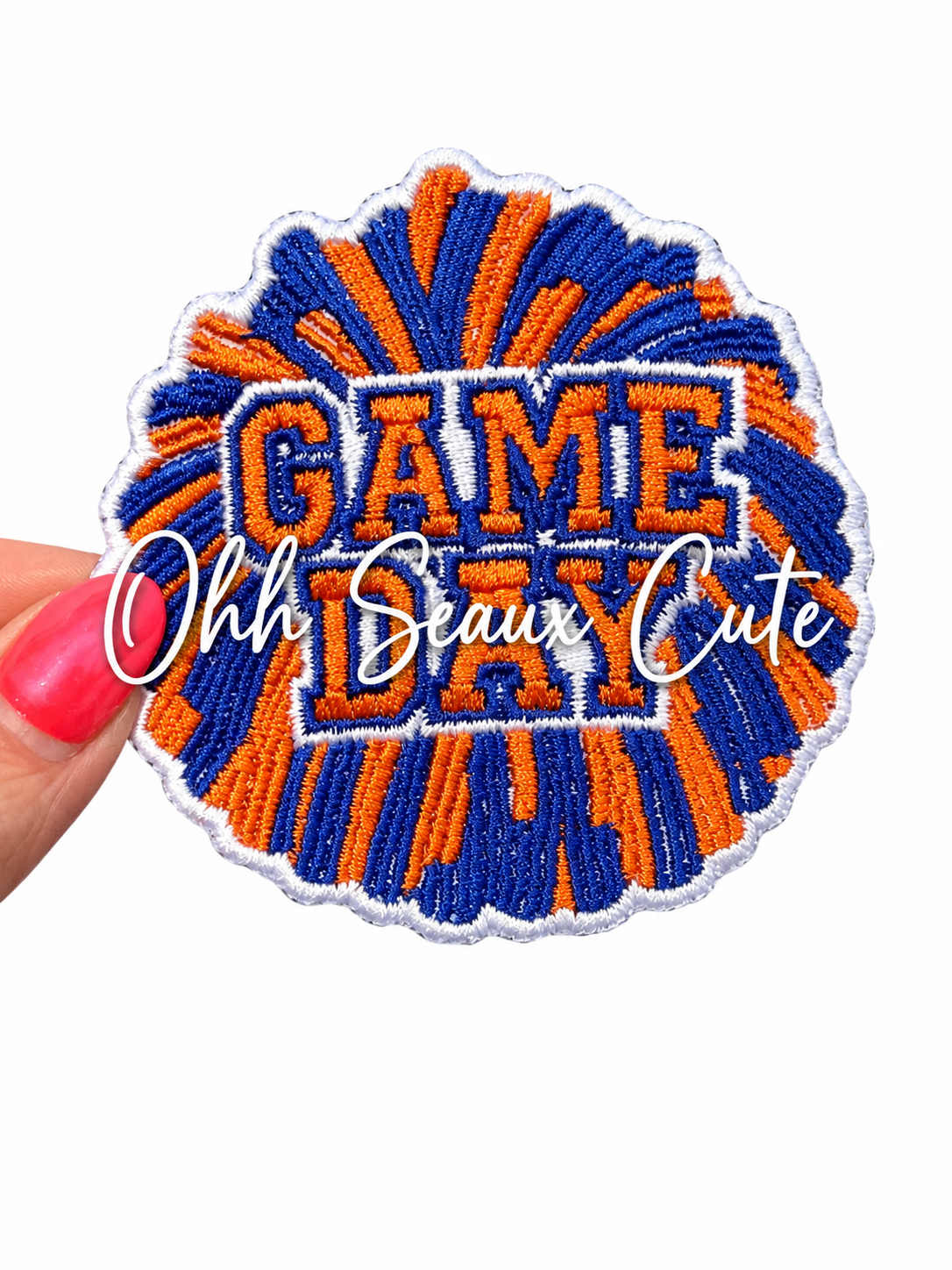 3” Game Day PomPom-Orange