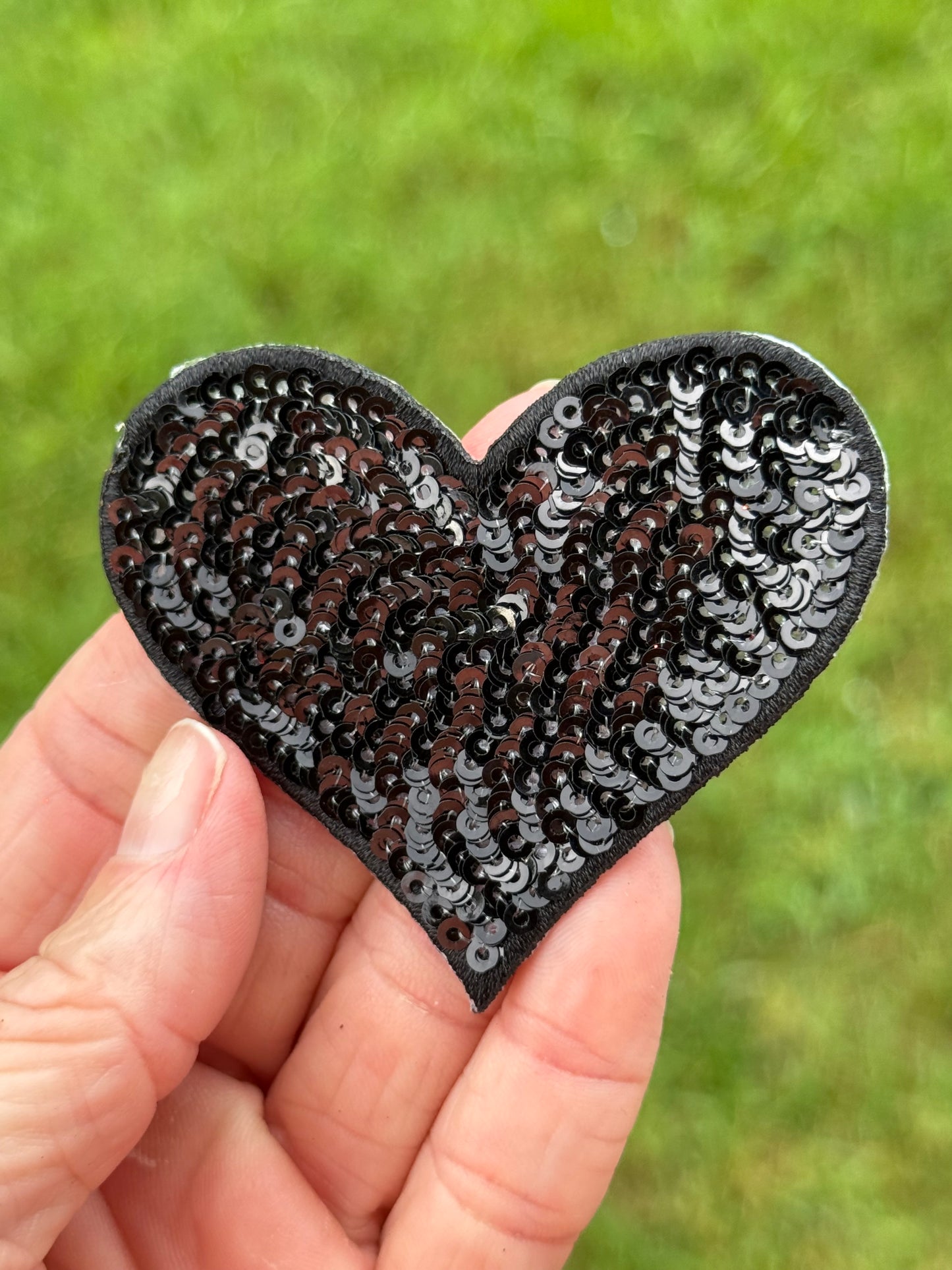 2.5” Sequin Heart