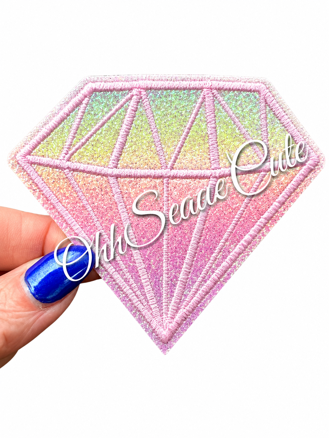 2.5” Glitter Diamond Ombre