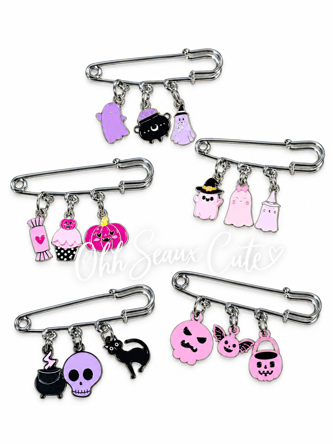 Boojee Hat Pins #2 (Set of 5)