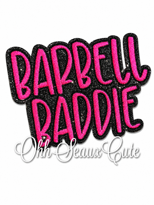 4.5” Barbell Baddie Neon Pink
