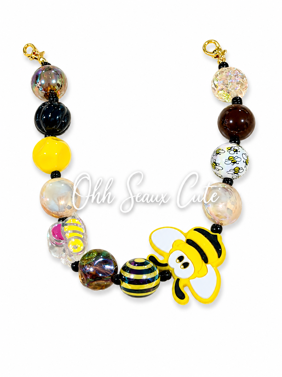 9” Honeybee Hat Chain