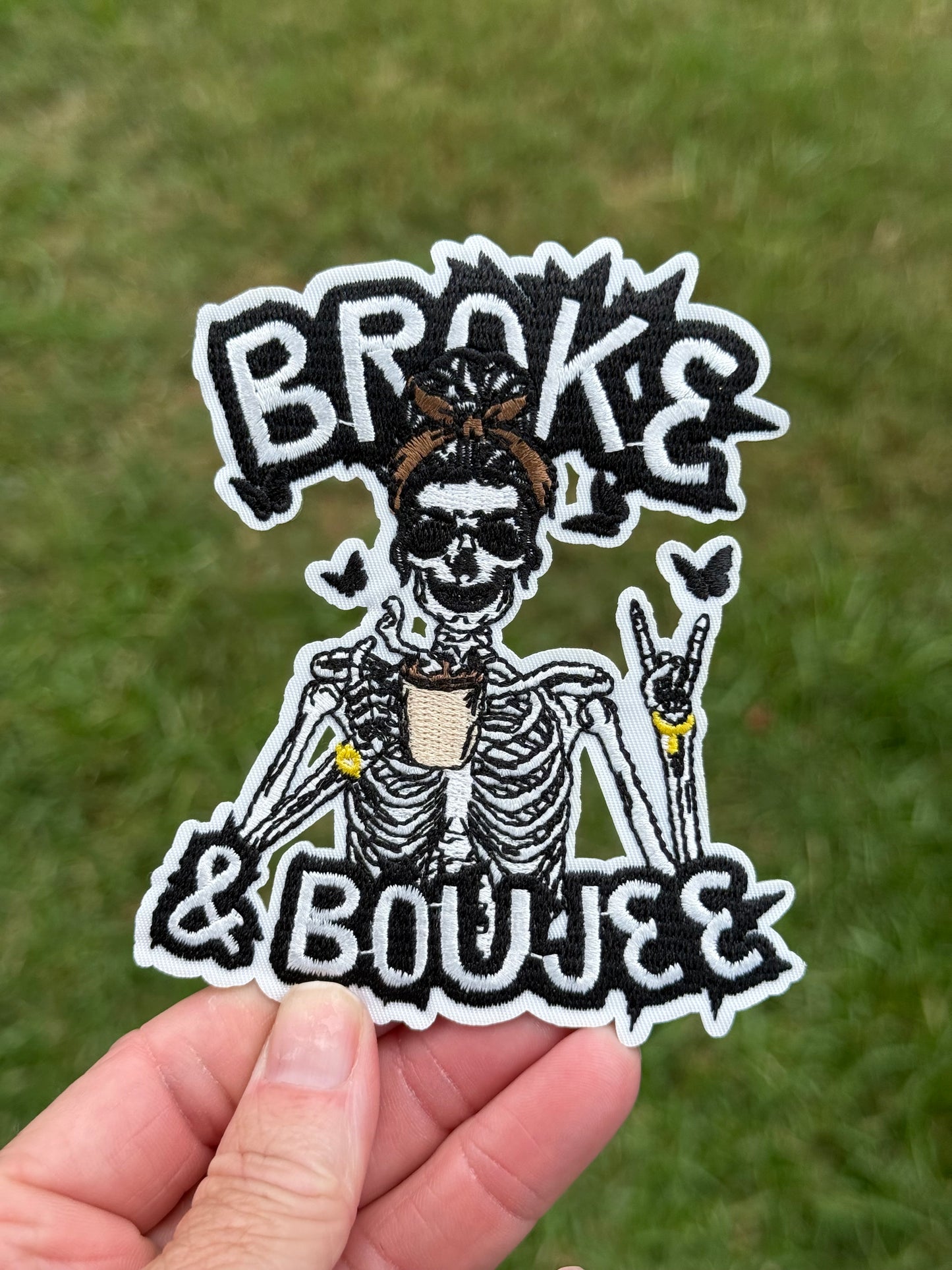 4” Skeleton BROKE & BOUJEE
