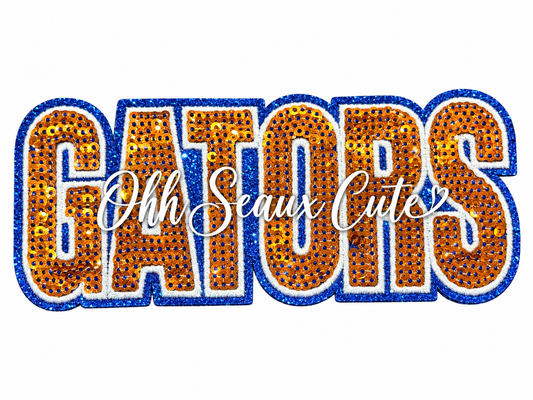 6” Sequin GATORS