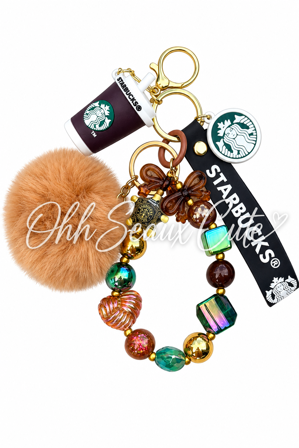 Starbucks Bag Charm Keychain