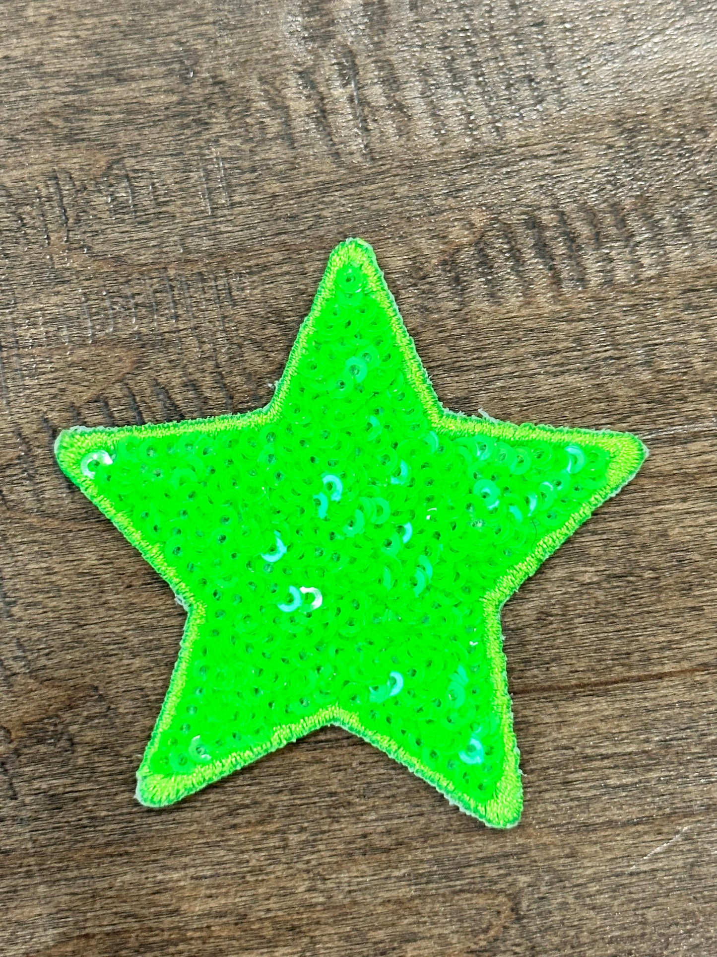 5” Sequin Star Patch