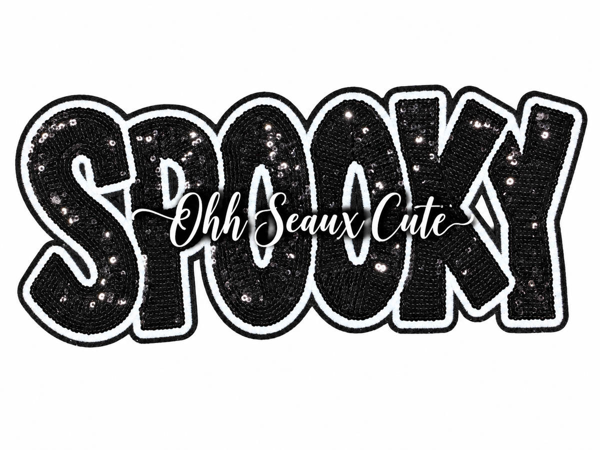 12” Glow Trim SPOOKY