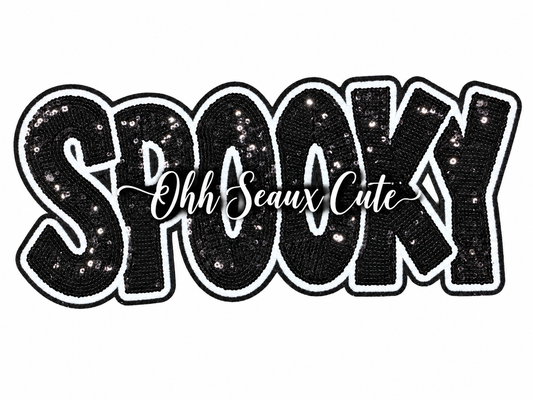 12” Glow Trim SPOOKY