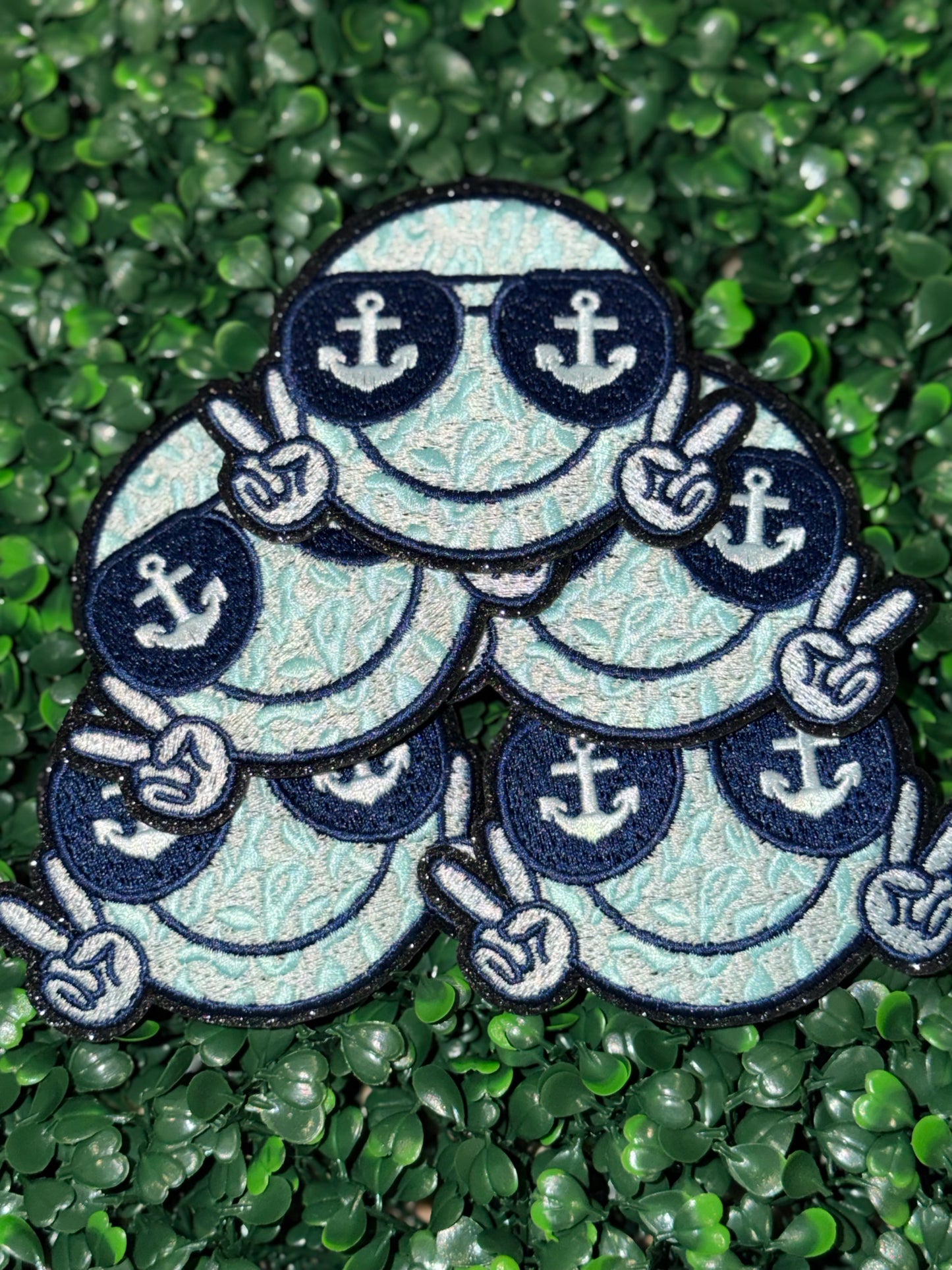 3.25” Leopard Anchor Smiley