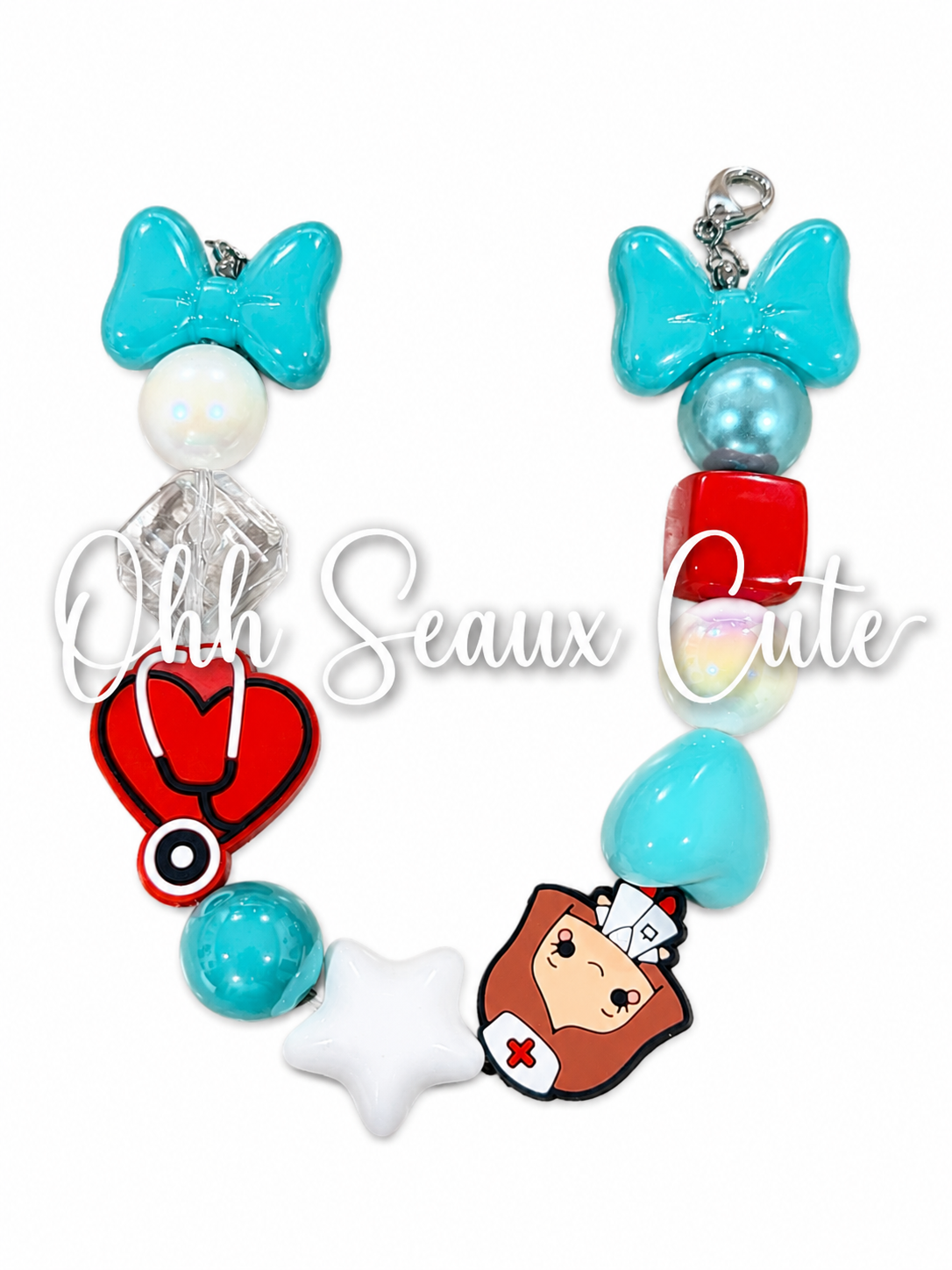 9” Nurse 1 Hat Chain